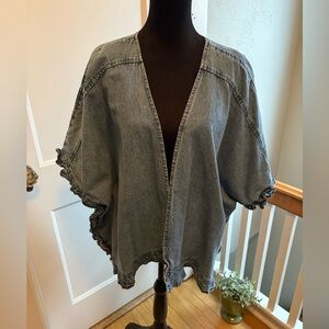 Denim Vest/Layering Piece